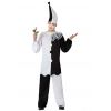 Costume PIERROT con pom pom